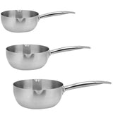 Maxbell Stainless Steel Sauce Pan Nonstick Milk Pan Kitchen Tools 18x8cm - Aladdin Shoppers