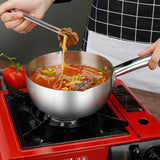 Maxbell Stainless Steel Sauce Pan Nonstick Milk Pan Kitchen Tools 18x8cm - Aladdin Shoppers