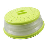 Maxbell 2 in 1 Collapsible Microwave Cover Foldable Nonslip Colander Strainer Yellow - Aladdin Shoppers