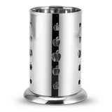 Maxbell Chopstick Basket Stainless Steel Cage Spoon Box Straw Canister Apple - Aladdin Shoppers