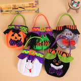 Maxbell Halloween Storage Bag Tote Pouch Sack Candy Gift Bag Handbag Green Witch - Aladdin Shoppers