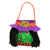 Maxbell Halloween Storage Bag Tote Pouch Sack Candy Gift Bag Handbag Green Witch - Aladdin Shoppers