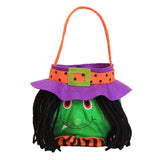 Maxbell Halloween Storage Bag Tote Pouch Sack Candy Gift Bag Handbag Green Witch - Aladdin Shoppers