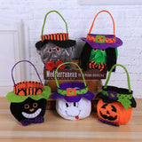 Maxbell Halloween Storage Bag Tote Pouch Sack Candy Gift Bag Handbag Green Witch - Aladdin Shoppers