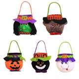 Maxbell Halloween Storage Bag Tote Pouch Sack Candy Gift Bag Handbag Green Witch - Aladdin Shoppers