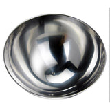 Maxbell Stainless Steel Food Cover Cloche Plate with Domed Cover Dish Silver big