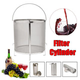 Maxbell Beer Wine Brewing Dry Hop Hopper Filter Grain Basket Strainer 7x18cm - Aladdin Shoppers