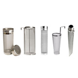 Maxbell Beer Wine Brewing Dry Hop Hopper Filter Grain Basket Strainer 7x18cm - Aladdin Shoppers