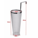 Maxbell Beer Wine Brewing Dry Hop Hopper Filter Grain Basket Strainer 13x32cm - Aladdin Shoppers