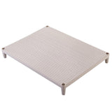 Maxbell Stackable Dumpling Tray Storage Rack Nonstick Pastry Container Square Beige - Aladdin Shoppers