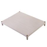Maxbell Stackable Dumpling Tray Storage Rack Nonstick Pastry Container Square Beige - Aladdin Shoppers