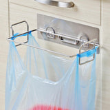 Maxbell Stainless Steel Trash Bag Rack Bathroom Towel Holder Kitchen Rubbish Storage