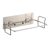 Maxbell Stainless Steel Trash Bag Rack Bathroom Towel Holder Kitchen Rubbish Storage