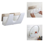 Maxbell Pan Cover Rack Pot Lid Holder Kitchen Cooking Tool Organizer Storage Shelf