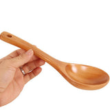 Maxbell Japanese Style Wooden Soup Spoon Ladle Kitchen Hot Pot Spoon Tableware