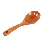 Maxbell Japanese Style Wooden Soup Spoon Ladle Kitchen Hot Pot Spoon Tableware