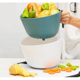 Maxbell Kitchen Fruit Vegetables Strainer Washing Basket Storage Salad Serving