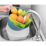 Maxbell Kitchen Fruit Vegetables Strainer Washing Basket Storage Salad Serving