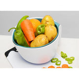 Maxbell Kitchen Fruit Vegetables Strainer Washing Basket Storage Salad Serving