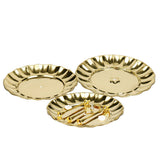 Maxbell Cake Stand Fruit Plates Cupcake Party Wedding Decorating 3 Tier Golden