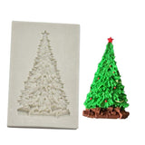 Maxbell Silicone Christmas Tree Mold Soap Clay Chocolate Mould Sugarcraft Baking Tool DIY Xmas Party Cake Decoration - Aladdin Shoppers