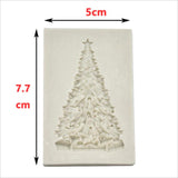 Maxbell Silicone Christmas Tree Mold Soap Clay Chocolate Mould Sugarcraft Baking Tool DIY Xmas Party Cake Decoration - Aladdin Shoppers