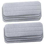 Maxbell 8 Pack Microfiber Mop Pads Head, Wet Dry Mops Refill for Deerma Water Spray Mop Sweeper, Gray - Aladdin Shoppers