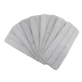 Maxbell 8 Pack Microfiber Mop Pads Head, Wet Dry Mops Refill for Deerma Water Spray Mop Sweeper, Gray - Aladdin Shoppers