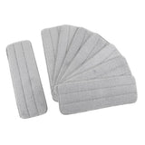 Maxbell 8 Pack Microfiber Mop Pads Head, Wet Dry Mops Refill for Deerma Water Spray Mop Sweeper, Gray - Aladdin Shoppers