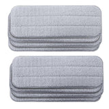 Maxbell 8 Pack Microfiber Mop Pads Head, Wet Dry Mops Refill for Deerma Water Spray Mop Sweeper, Gray - Aladdin Shoppers