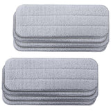 Maxbell 8 Pack Microfiber Mop Pads Head, Wet Dry Mops Refill for Deerma Water Spray Mop Sweeper, Gray - Aladdin Shoppers