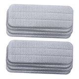 Maxbell 8 Pack Microfiber Mop Pads Head, Wet Dry Mops Refill for Deerma Water Spray Mop Sweeper, Gray - Aladdin Shoppers