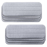 Maxbell 8 Pack Microfiber Mop Pads Head, Wet Dry Mops Refill for Deerma Water Spray Mop Sweeper, Gray - Aladdin Shoppers
