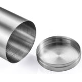 Maxbell Round Sealed Cigarette Storage Jar Coffee Sugar Tea Canister Stainless Steel - Aladdin Shoppers