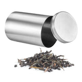 Maxbell Round Sealed Cigarette Storage Jar Coffee Sugar Tea Canister Stainless Steel - Aladdin Shoppers