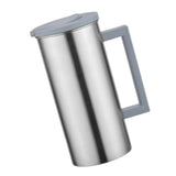 Maxbell 4xStainless Steel Water Pitcher Juice Jar Beverage Serving Jugs Grey