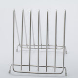 Maxbell Stainless Steel Kitchen Drainer Cutting Board Storage Rack Plate Pan Holder, Cabinet Pantry and Countertop Organizer - Aladdin Shoppers