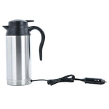 Maxbell Car Electric Travel Kettle Stainless Steel Vacuum Insulated Water Pot 12V - Aladdin Shoppers