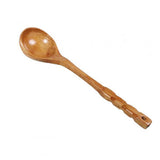 Maxbell Natural Wooden Spoon, Classic Wooden Tableware Kitchen Soup Spoon, Porridge, Kitchen Sauces Soups Cooking Tools - Aladdin Shoppers
