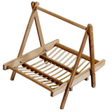 Maxbell Bamboo Folding Basket Handmade Craft Food Drying Rack For Restaurant Hotel - Aladdin Shoppers