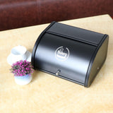 2pcs Iron Bread Box Retro Bread Bin Cake Basket Storage Organizer