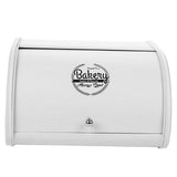 2pcs Iron Bread Box Retro Bread Bin Cake Basket Storage Organizer