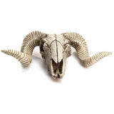 Skull Sheep's Head Wall Sculpture Animal Head Wall Hanging Head Home Decor Head Craft Gift