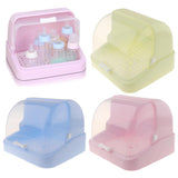 Maxbell Milk Bottle Organizer Baby Bottle Dishes Container Food Storage Box Pink - Aladdin Shoppers
