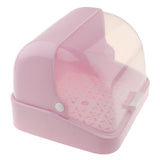 Maxbell Milk Bottle Organizer Baby Bottle Dishes Container Food Storage Box Pink - Aladdin Shoppers