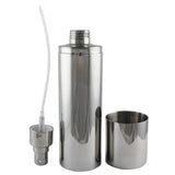 Maxbell Olive Oil Dispenser Stainless Steel Oil Sprayer Vinegar Bottle for Cooking Baking Oil Sprayer Bottles, 250ml, Silver - Aladdin Shoppers