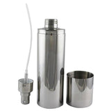 Maxbell Olive Oil Dispenser Stainless Steel Oil Sprayer Vinegar Bottle for Cooking Baking Oil Sprayer Bottles, 250ml, Silver - Aladdin Shoppers