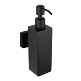 2pcs Soap Pump Shampoo Dispenser Lotion Bottle Container Wall Mounted Square
