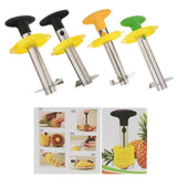 Maxbell Premium Kitchen Tool Stainless Steel Fruit Pineapple Peelers Corer Slicer Cutter - Aladdin Shoppers