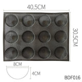 Maxbell 12 Cup Silicone Muffin Pan - Non-Stick Cupcake Pan - BPA Free Baking Mold - Dishwasher Safe - Aladdin Shoppers